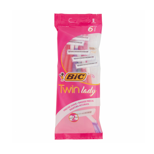 BIC RASOIO TWIN LADY 6PZ
