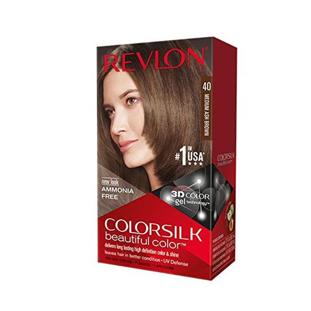 REVLON COLORSILK 40 CAST.CEN.MEDI CENERE