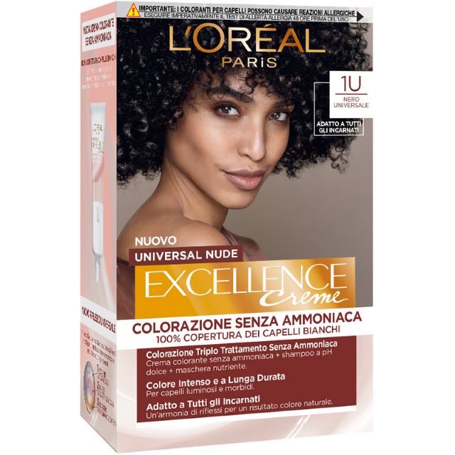 L'OREAL EXCELLENCE C/COL 1U NU NERO UNIVERSALE