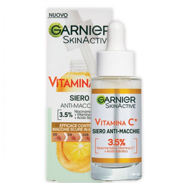 -*GARNIER VIT C SIERO A-MACCHIE 50