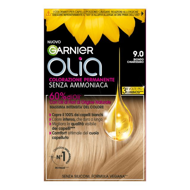 -*OLIA GARNIER C/COL.9.0 BIONDO CH.