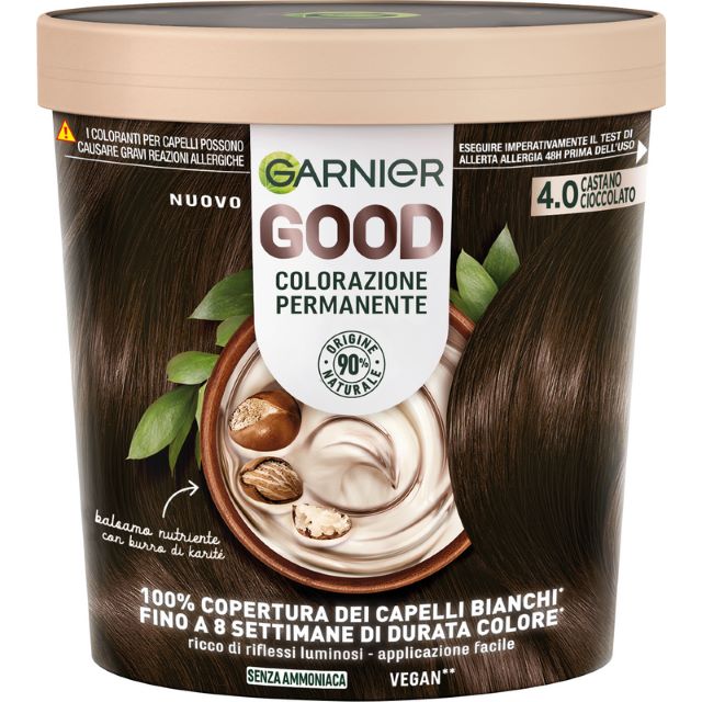 GOOD GARNIER COLORAZIONE PERMANENTE 4.0 CASTANO CIOCCOLATO