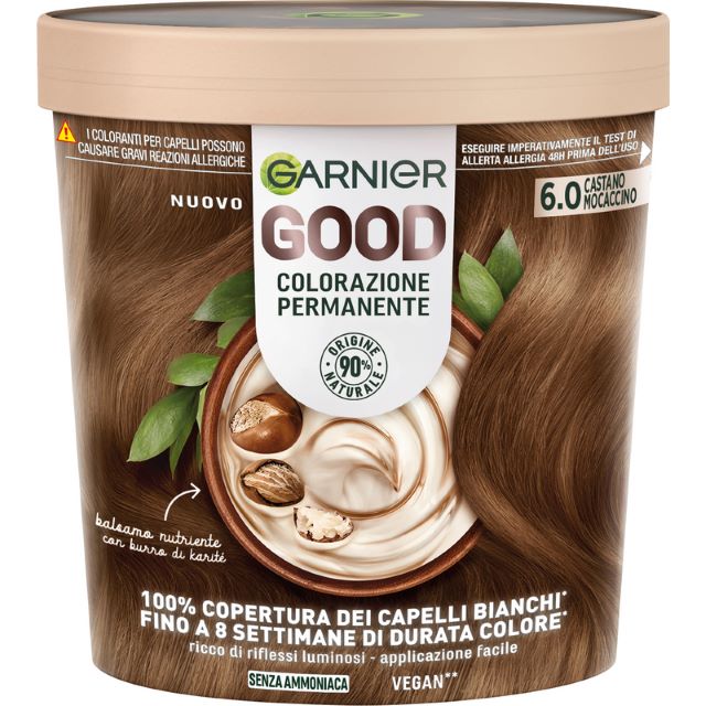 GOOD GARNIER COLORAZIONE PERMANENTE 6.0 CASTANO MOCACCINO