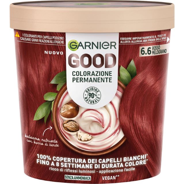 GOOD GARNIER COLORAZIONE PERMANENTE 6.6 ROSSO MELOGRANO