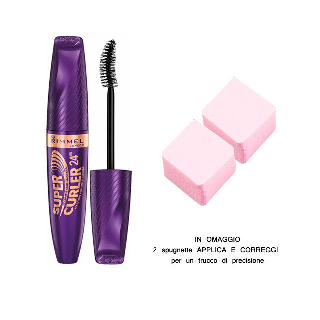 RIMMEL MASC.(V) SUPERCURLER+SPUGNET