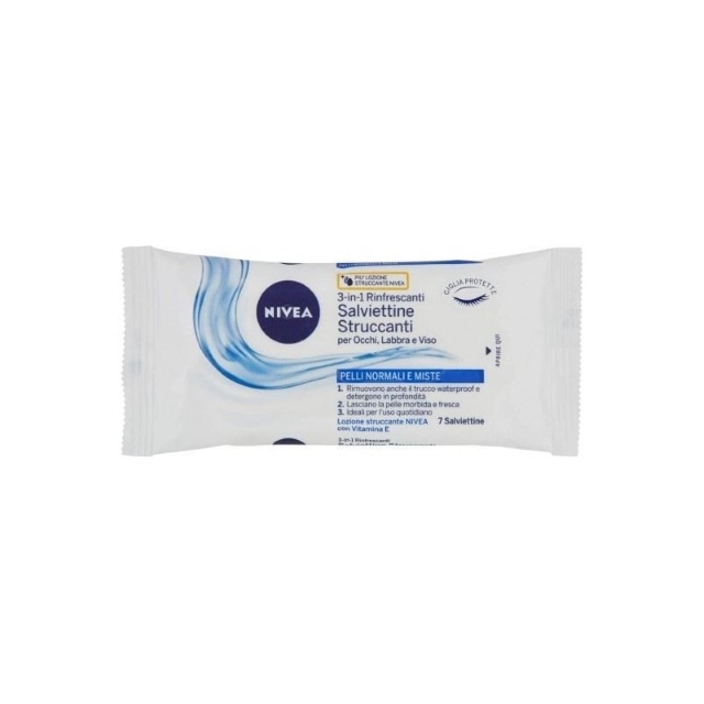 -*NIVEA SALVIETTE RINFRESCANTI 7PZ