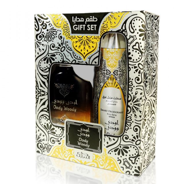 NABEEL OODY WOODY EDP 100ML+DEO 200