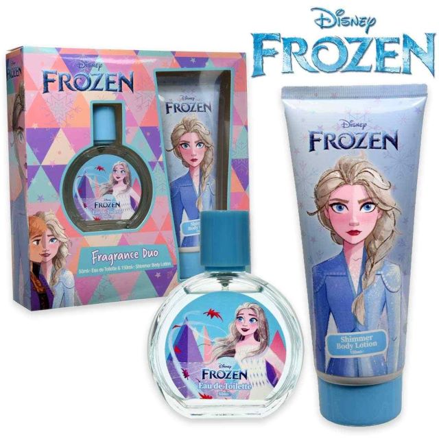-FROZEN ELSA EDT 50ML+L/C SHIMM 150