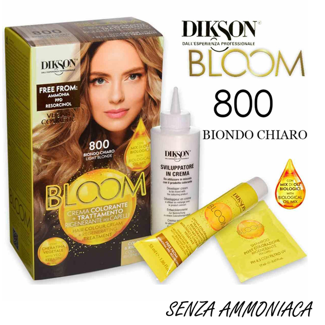 DIKSON BLOOM C.COLOR 800 BIONDO CH. AMMON/RESORCINA FREE