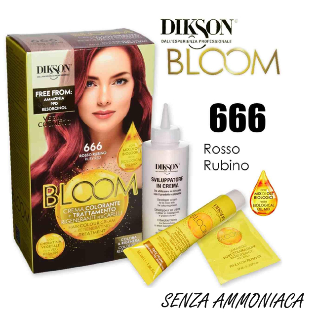 DIKSON BLOOM C.COLOR 666 ROS.RUBINO AMMON/RESORCINA FREE