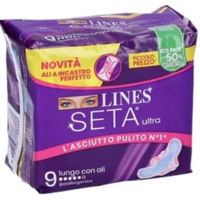 LINES SETA ULTRA LUNGO ALI 9PZ