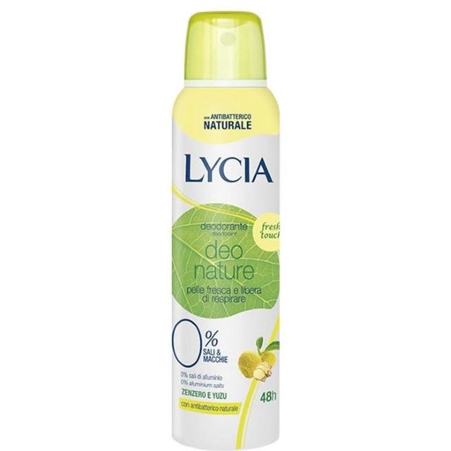 -*LYCIA DEO 150ML SP NATURE ZENZERO