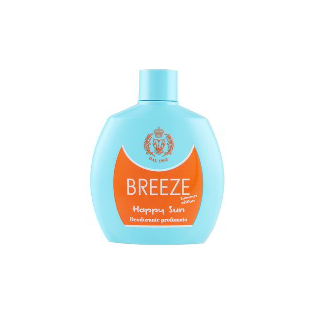 BREEZE DEO 100ML SQZ HAPPY SUN