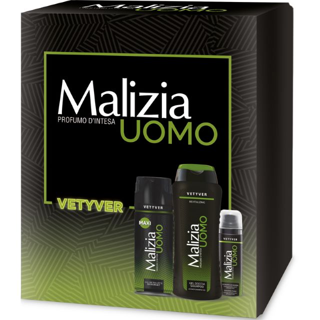 MALIZIA H B/SHA 250+DEO175+SCHIUMA DA BARBA