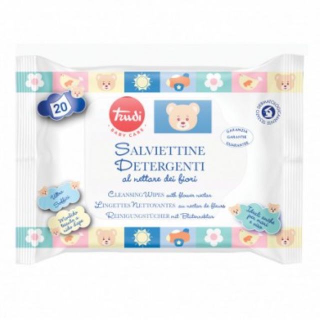 -*TRUDI SALVIETTINE DETERGENTI 20PZ