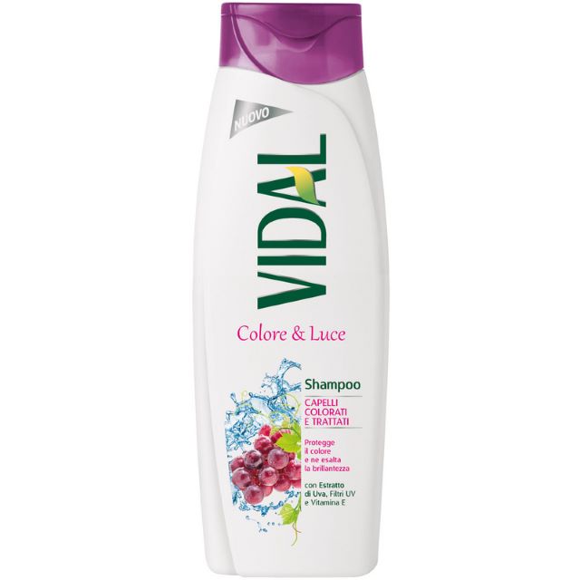 -*VIDAL SHAMPOO 250ML COLORATI