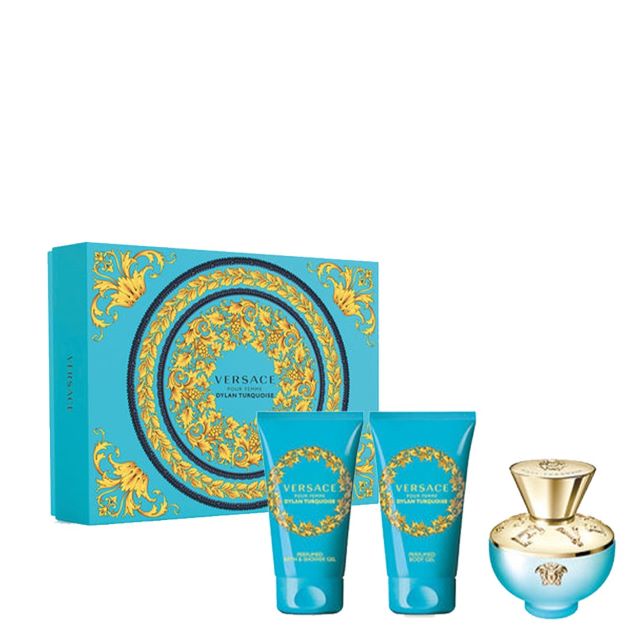 VERSACE DYLAN TURQUOISE EDT50+LC+BS
