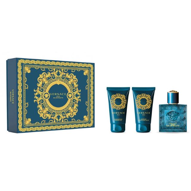 VERSACE EROS H EDT 50ML+ASBALM+B/S