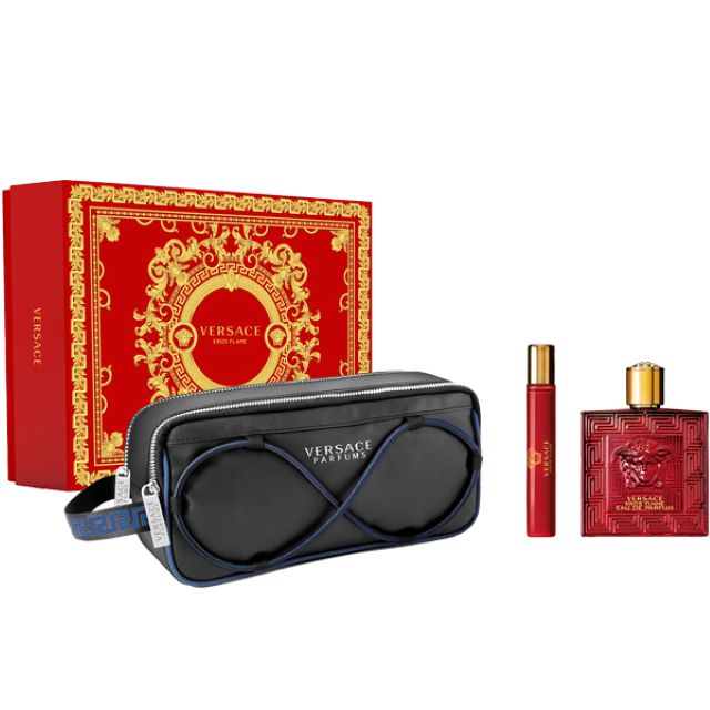 VERSACE EROS FLAME H EDP100+10+BAG