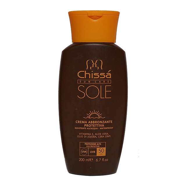 CHISSA' SOLARE CREMA SOLARE SPF 50 200ML