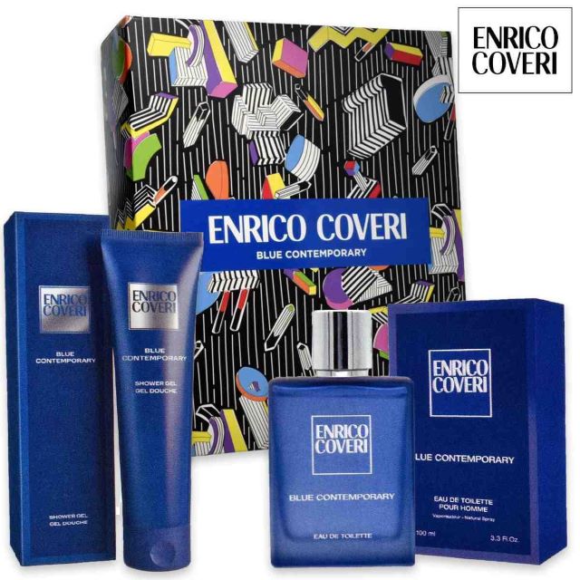 -COVERI BLUE CONTEMP EDT100+B/S 300