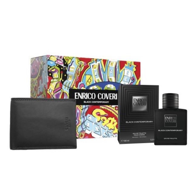 -COVERI BLACK CONTH EDT100+PORTAFOG