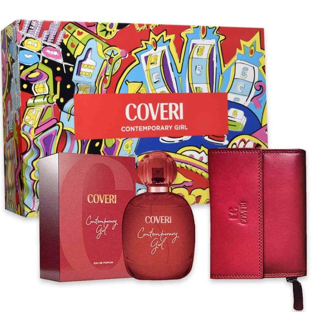 -COVERI CONTEMP GIRL EDP100+PORTAF