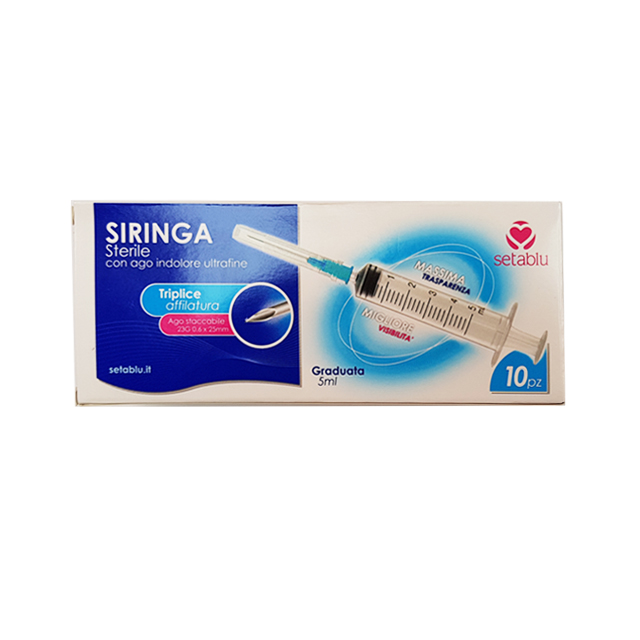 SETABLU SIRINGA STERILE 5ML 10PZ