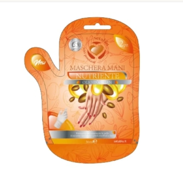 -*SETABLU MASCHERA MANI ARGAN 2PZ