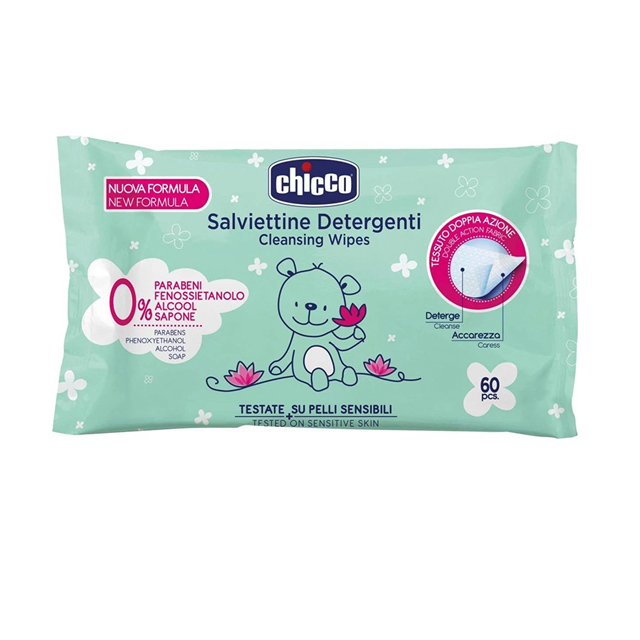 CHICCO BABY SALVIETTE DETERG 60PZ