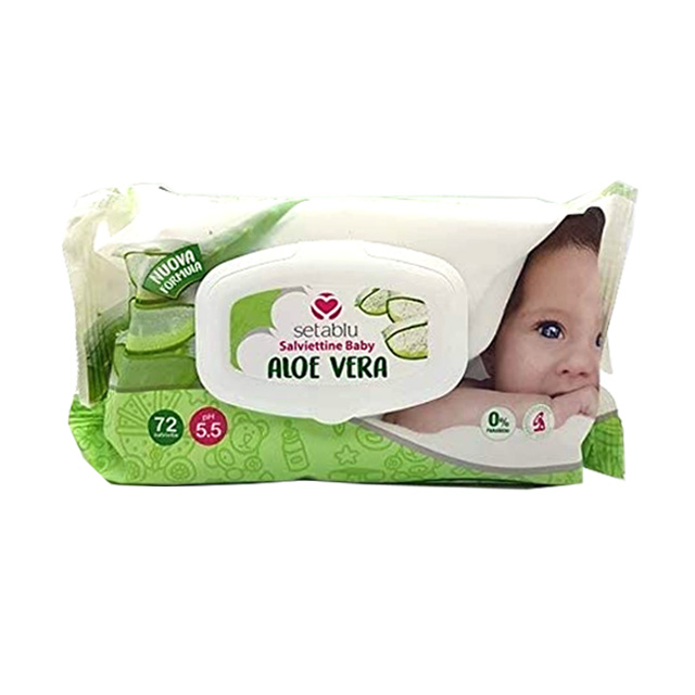 SETABLU SALVIETTE BABY ALOE 72PZ