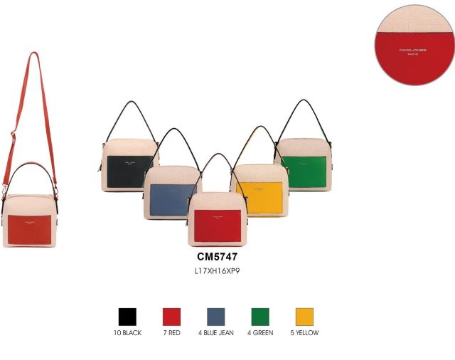 DAVID J BORSA CM5747 RED